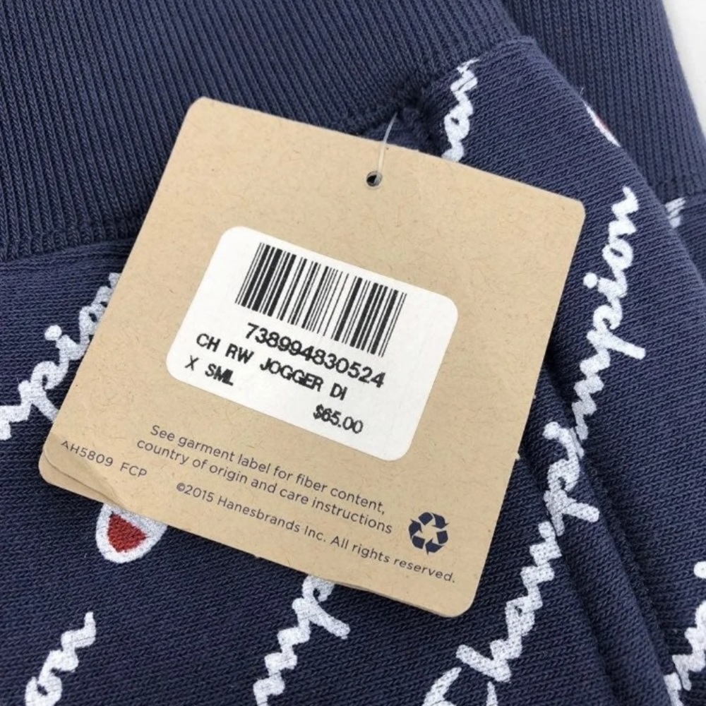 Champion Reverse Weave All Over Script Joggers - Picture 6 of 6